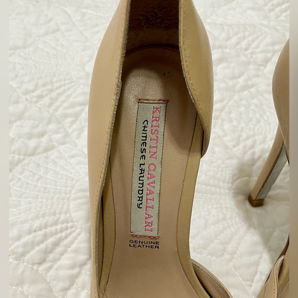 KRISTIN CAVALLARI FOR CHINESE LAUNDRY COPERTINA PUMPS SIZE 6/36.5 color is nude - Picture 2 of 5